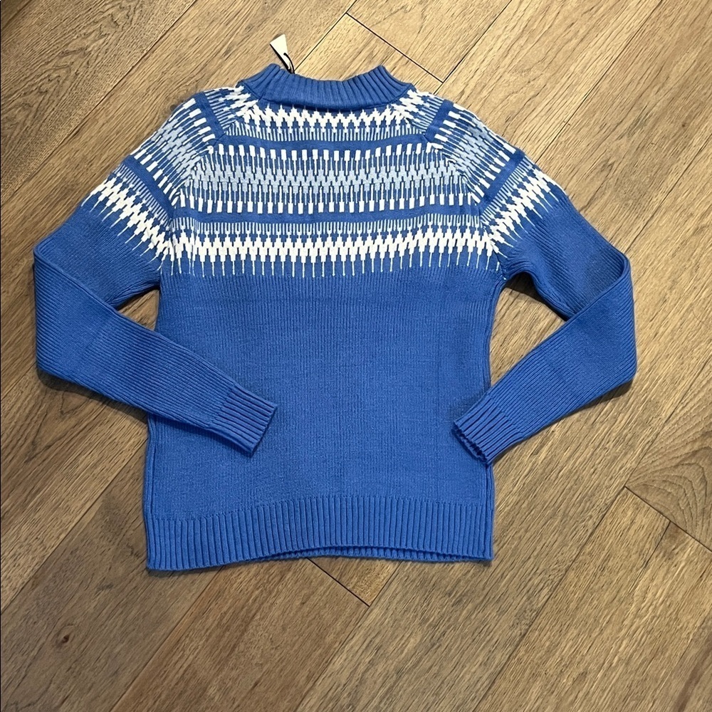 PINK MARTINI the carol sweater fair isle sweater, size small - Picture 4 of 4